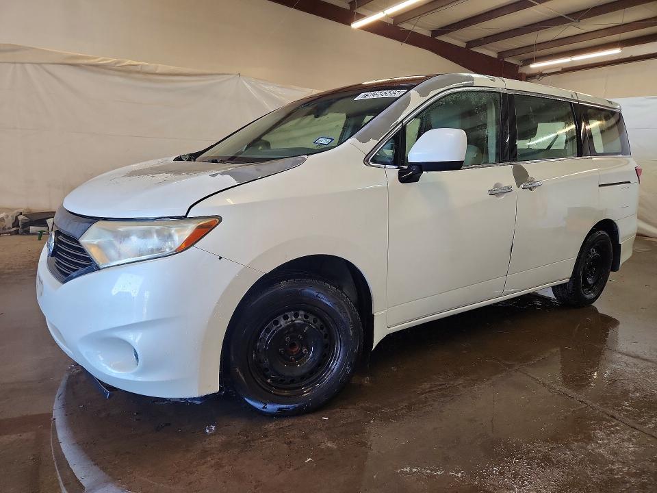 TOP/ROOF damage on 2015 NISSAN QUEST 3.5 — salvage auction listing