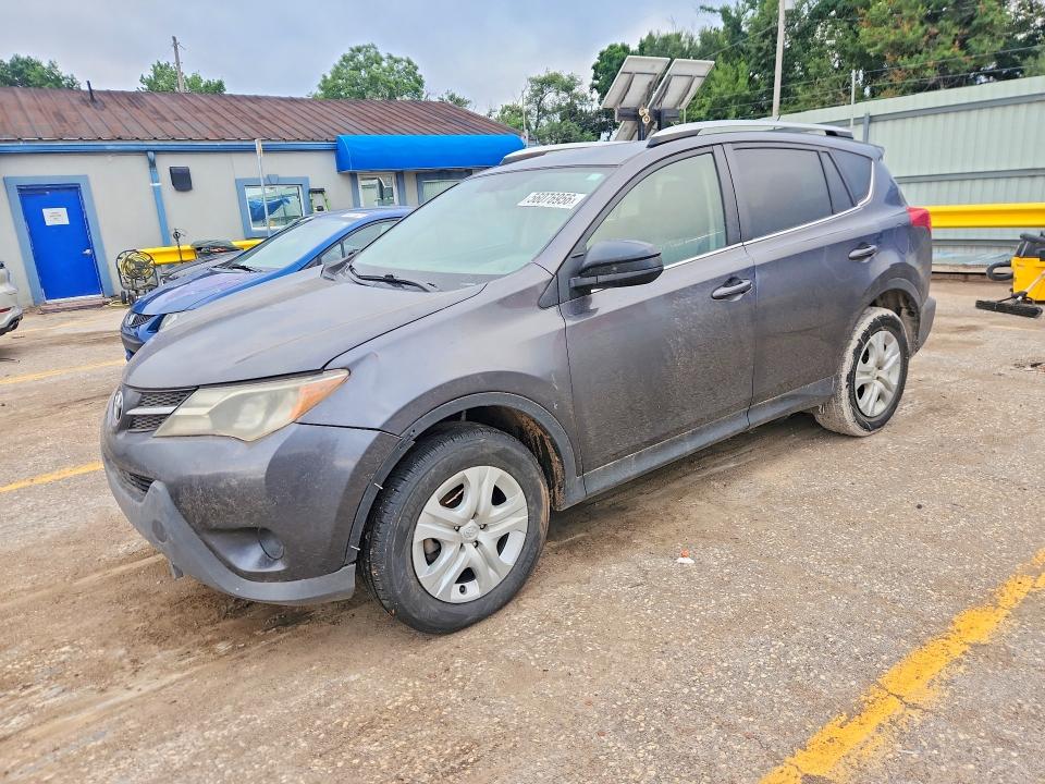 WATER/FLOOD damage on 2015 TOYOTA RAV4 — salvage auction listing