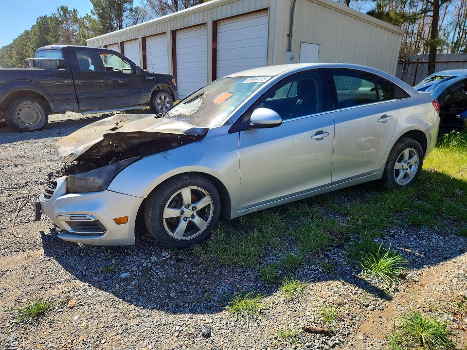 BURN on 2016 CHEVROLET CRUZE — salvage auction