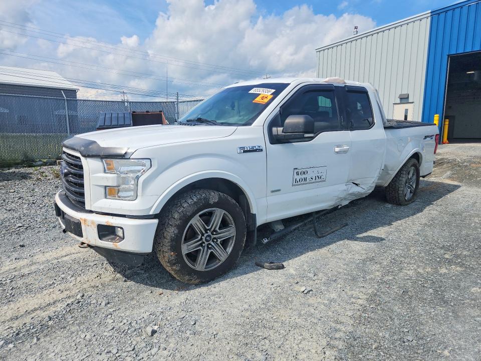 ALL OVER on 2016 FORD F150 — salvage auction