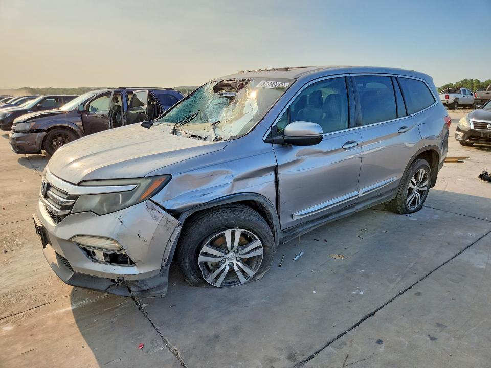 ROLLOVER damage on 2016 HONDA PILOT — salvage auction listing