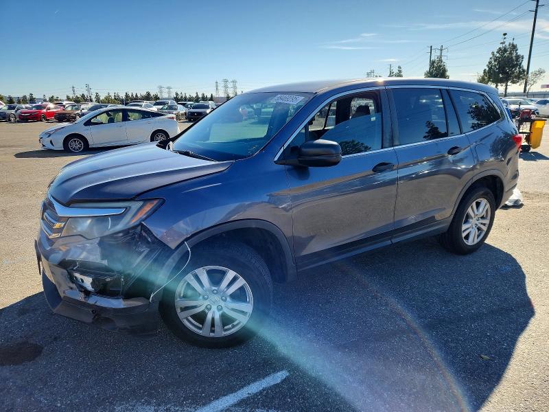 FRONT END on 2016 HONDA PILOT — salvage auction