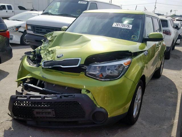 FRONT END damage on 2016 KIA SOUL — salvage auction listing