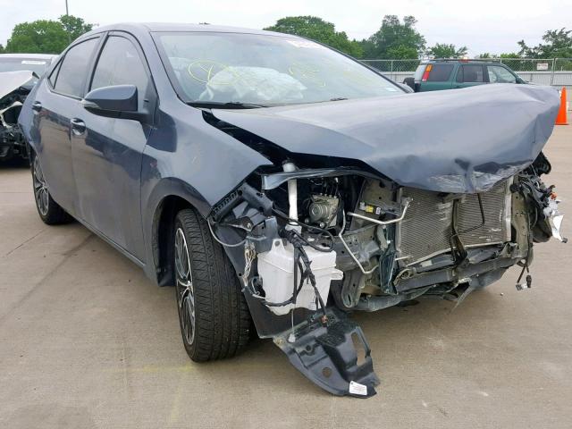 FRONT END damage on 2016 TOYOTA COROLLA — salvage auction listing