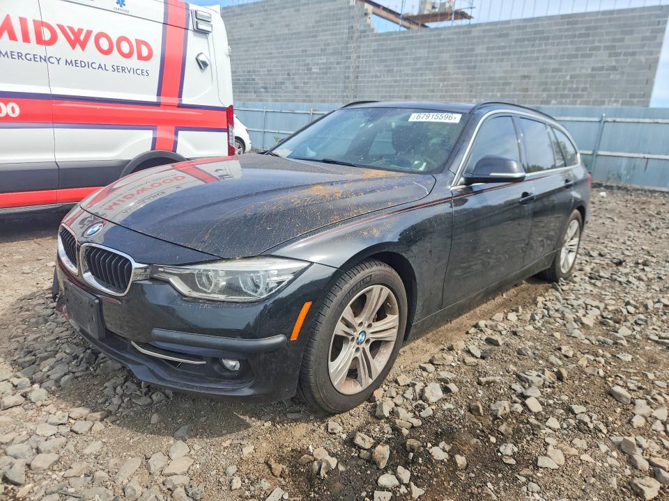 WATER/FLOOD damage on 2018 BMW 3 SERIES — salvage auction listing