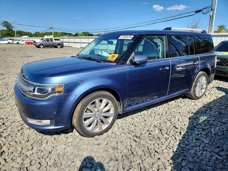 WATER/FLOOD damage on 2018 FORD FLEX — salvage auction listing