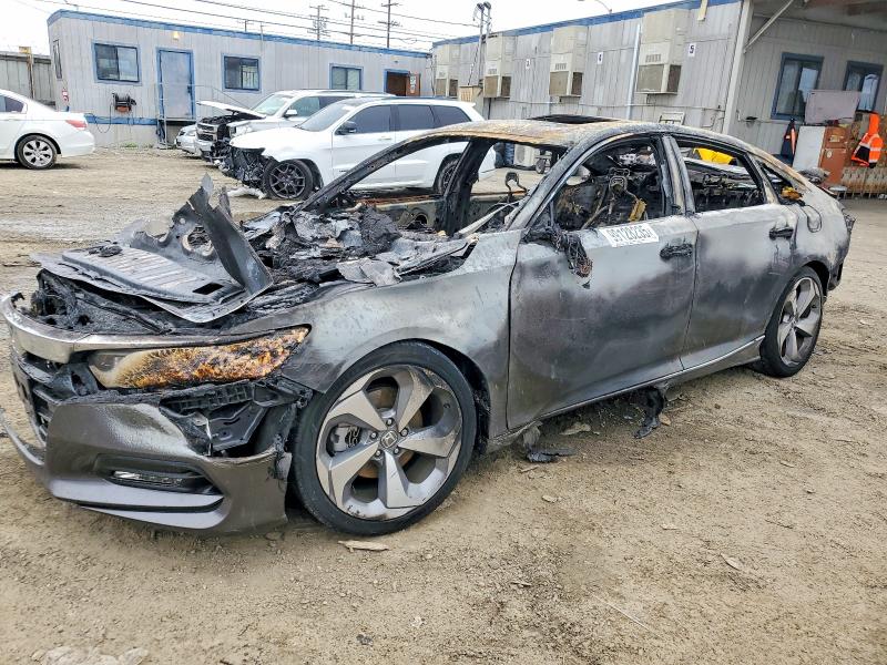 BURN damage on 2018 HONDA ACCORD — salvage auction listing