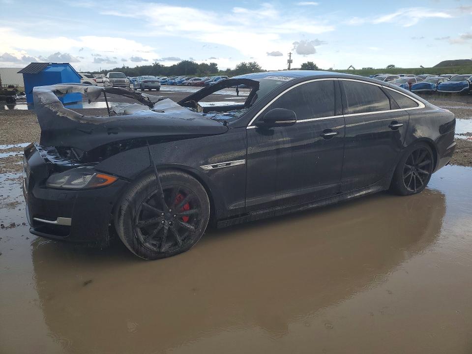 BURN damage on 2018 JAGUAR XJ — salvage auction listing