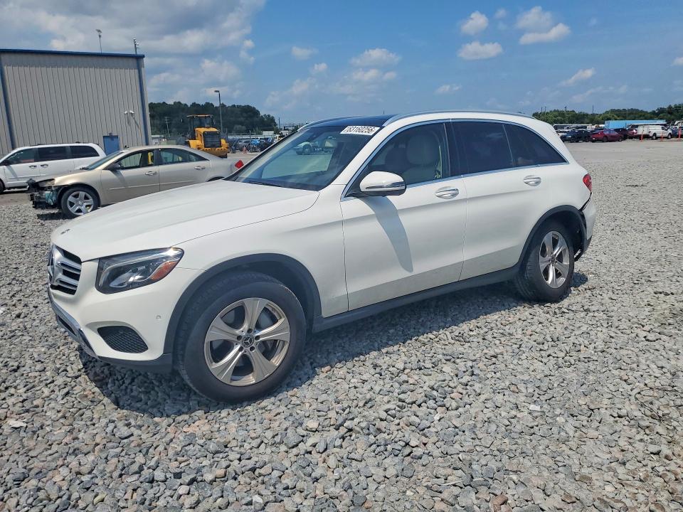 UNDERCARRIAGE damage on 2018 MERCEDES-BENZ GLC-CLASS — salvage auction listing