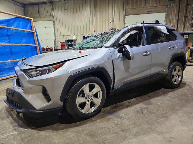 ROLLOVER damage on 2021 TOYOTA RAV4 — salvage auction listing