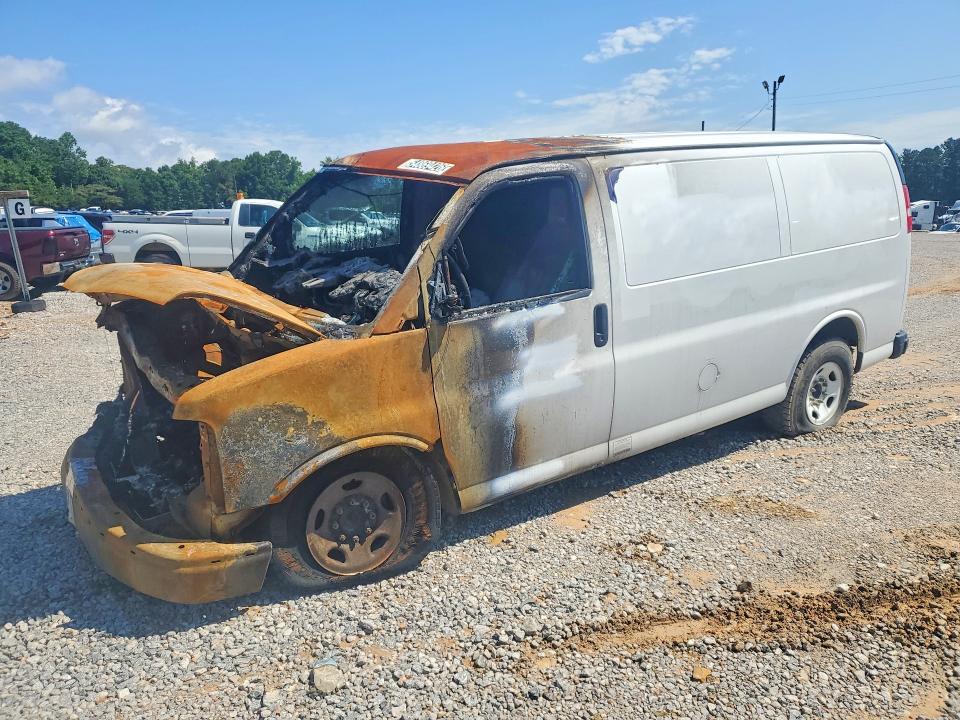 BURN on 2022 CHEVROLET EXPRESS — salvage auction