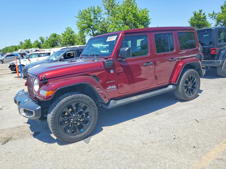 NORMAL WEAR damage on 2022 JEEP WRANGLER — salvage auction listing