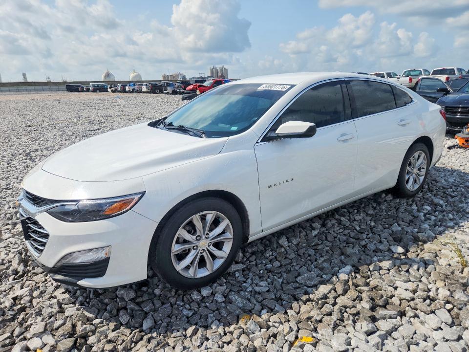 WATER/FLOOD damage on 2023 CHEVROLET MALIBU — salvage auction listing