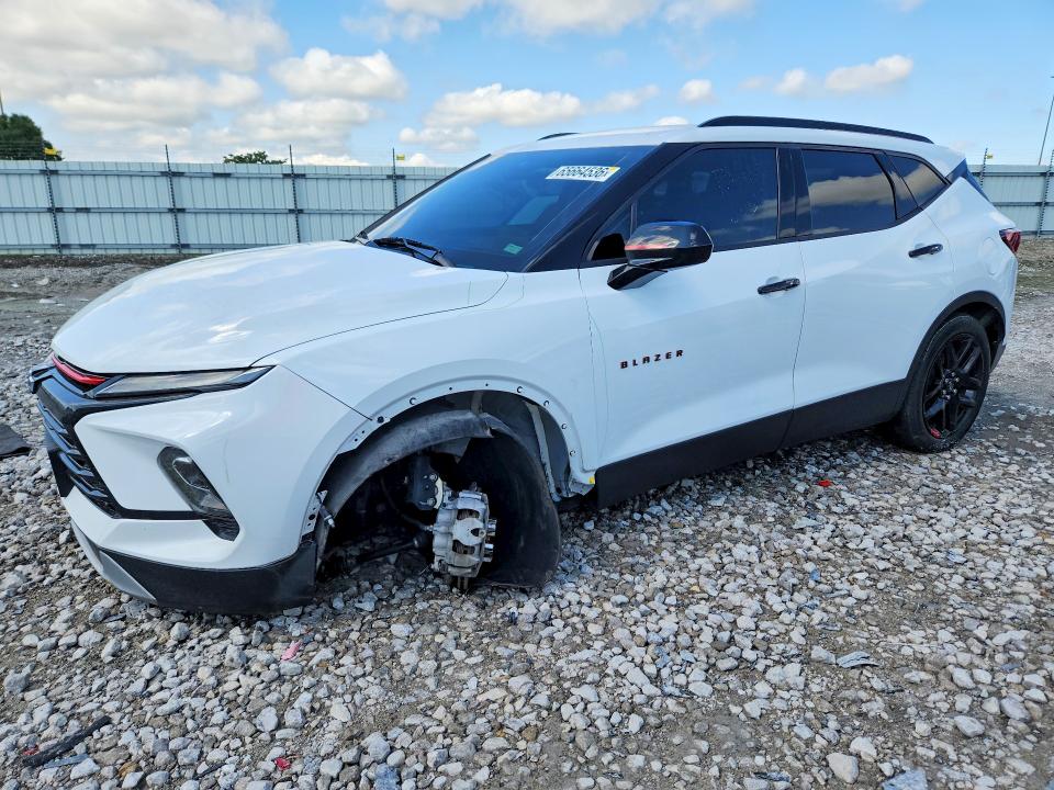 UNDERCARRIAGE damage on 2024 CHEVROLET BLAZER — salvage auction listing