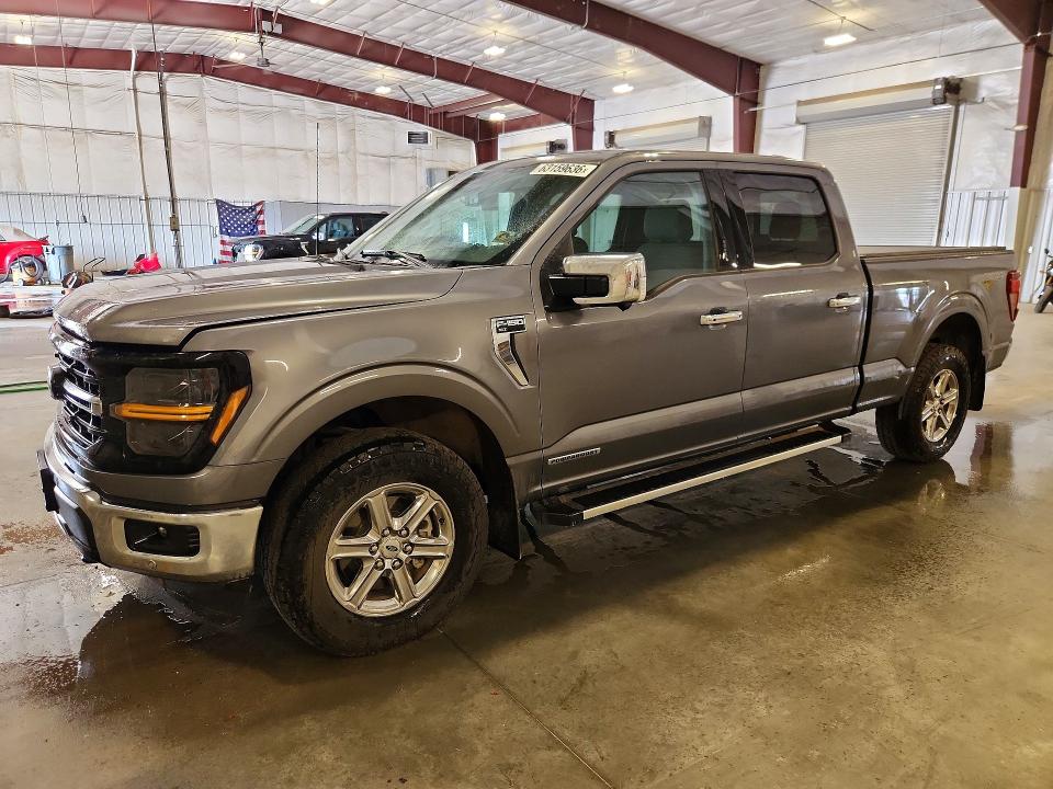 WATER/FLOOD damage on 2024 FORD F150 — salvage auction listing