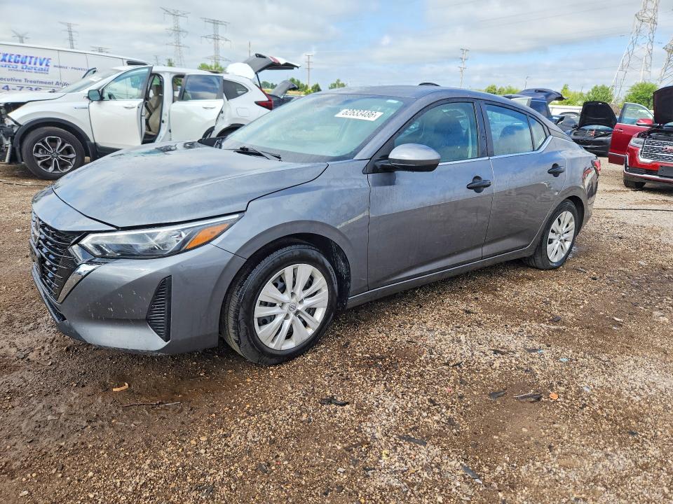 WATER/FLOOD damage on 2024 NISSAN SENTRA — salvage auction listing