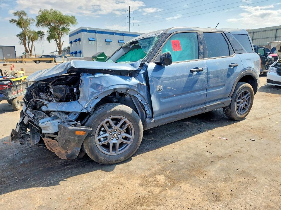 ALL OVER damage on 2025 FORD BRONCO — salvage auction listing