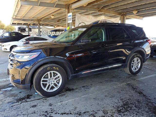 BURN on 2025 FORD EXPLORER — salvage auction