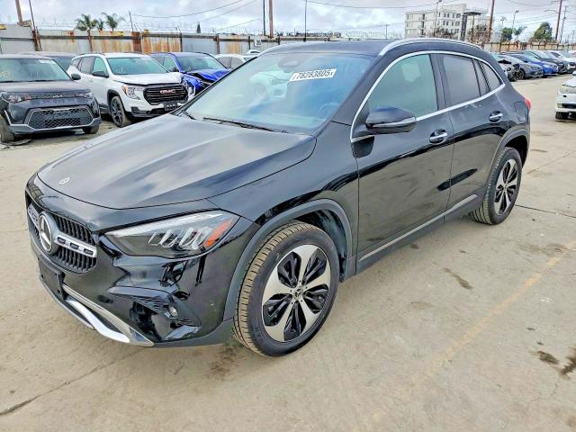 MINOR DENT/SCRATCHES damage on 2025 MERCEDES BENZ GLA-CLASS — salvage auction listing