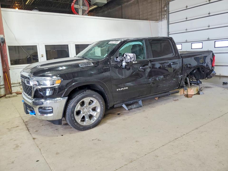 ALL OVER damage on 2025 RAM 1500 — salvage auction listing
